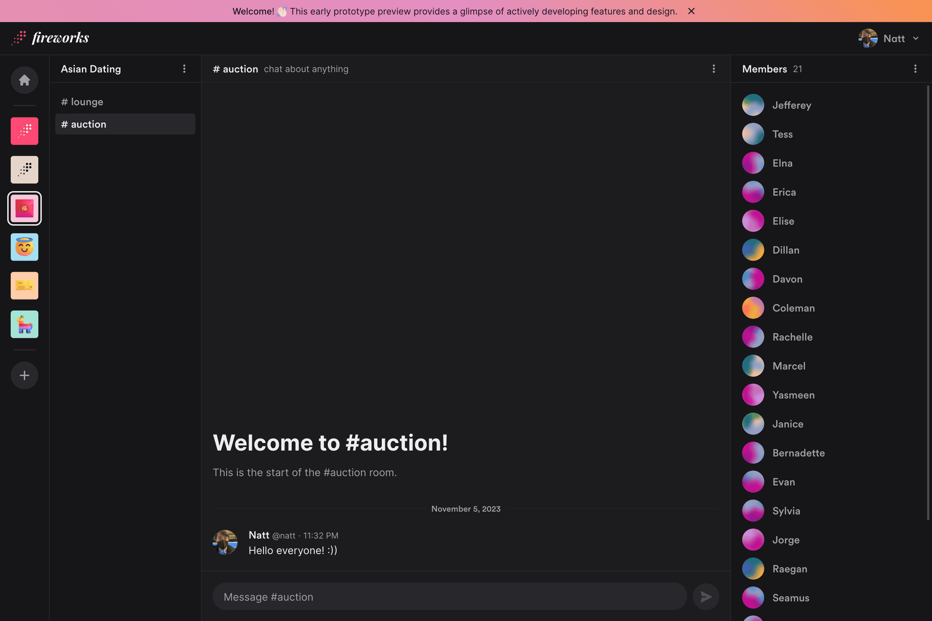 Fireworks screenshot